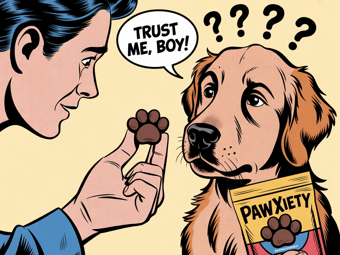 Owner discovering Pawxiety
