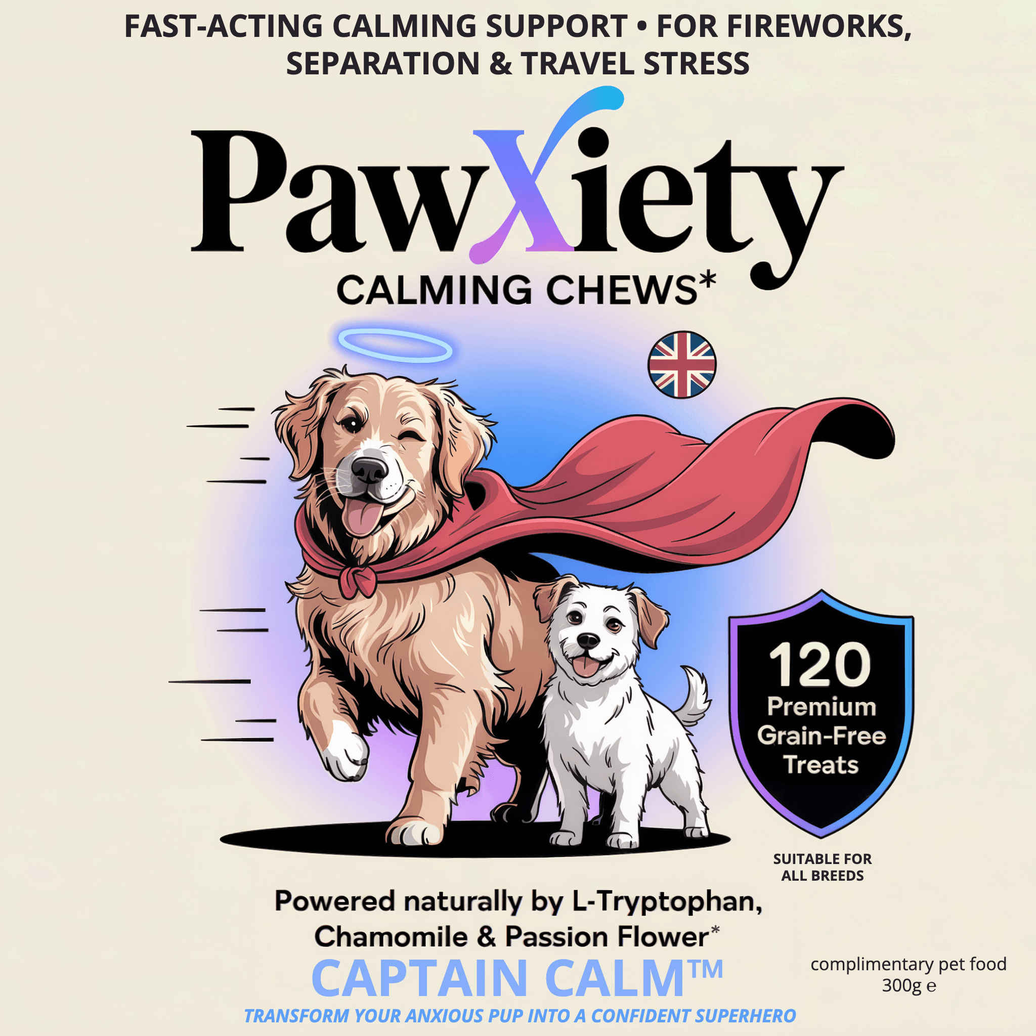 Captain Calm™ Calming Chews
